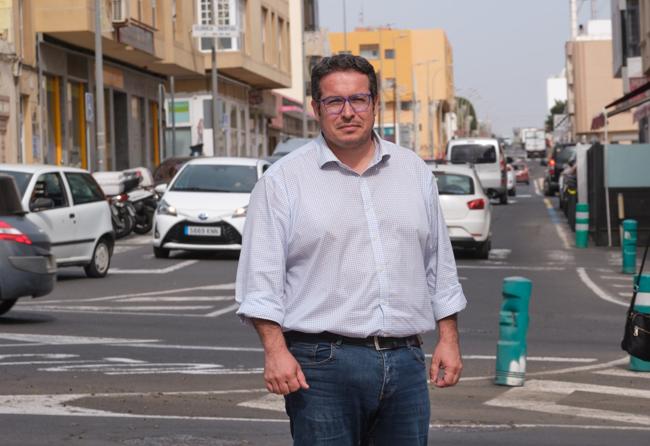 David de Vera, alcalde de Puerto del Rosario y representante del Ayuntamiento en el consejo de administración de la Autoridad Portuaria.