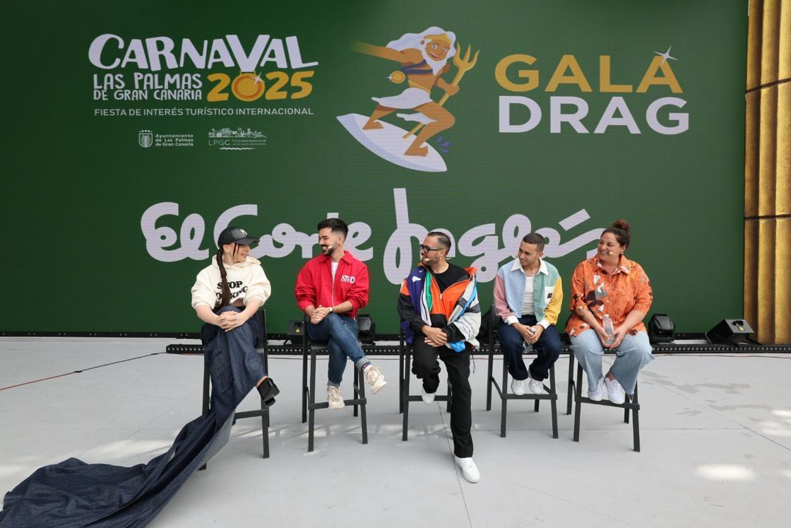 La presentación de la gala drag del carnaval de Las Palmas de Gran Canaria, en imágenes