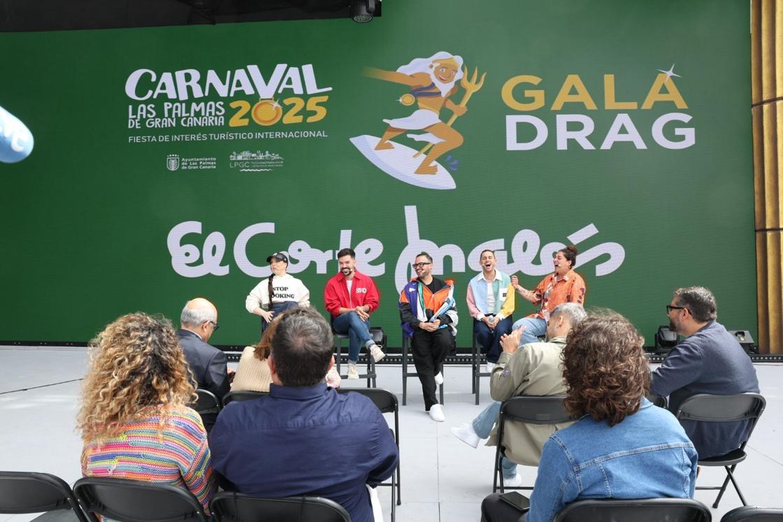 La presentación de la gala drag del carnaval de Las Palmas de Gran Canaria, en imágenes