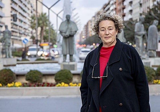 La fotógrafa canaria, Elvira Urquijo.