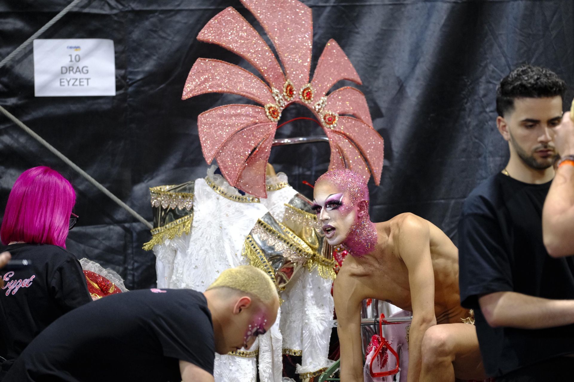 Los drags se preparan para hacer temblar el Parque de Santa Catalina