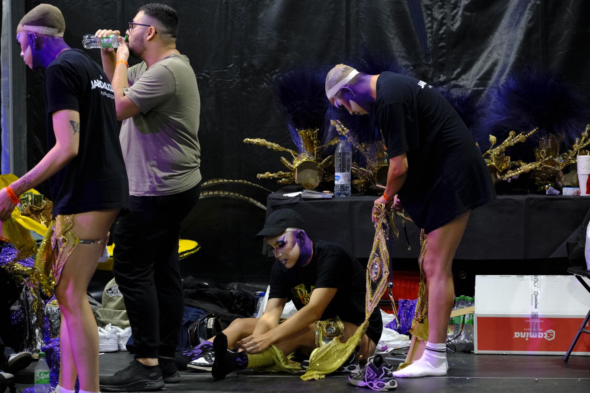 Los drags se preparan para hacer temblar el Parque de Santa Catalina