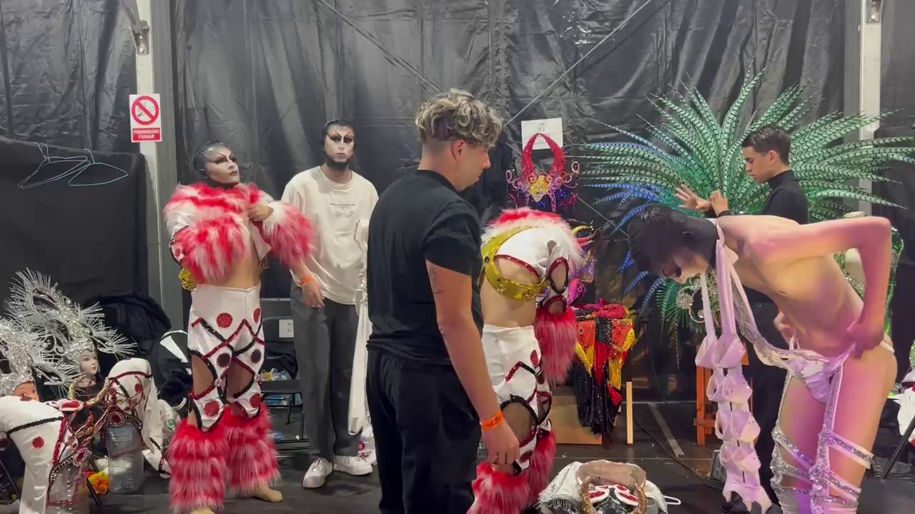Los drags se preparan para hacer temblar el Parque de Santa Catalina
