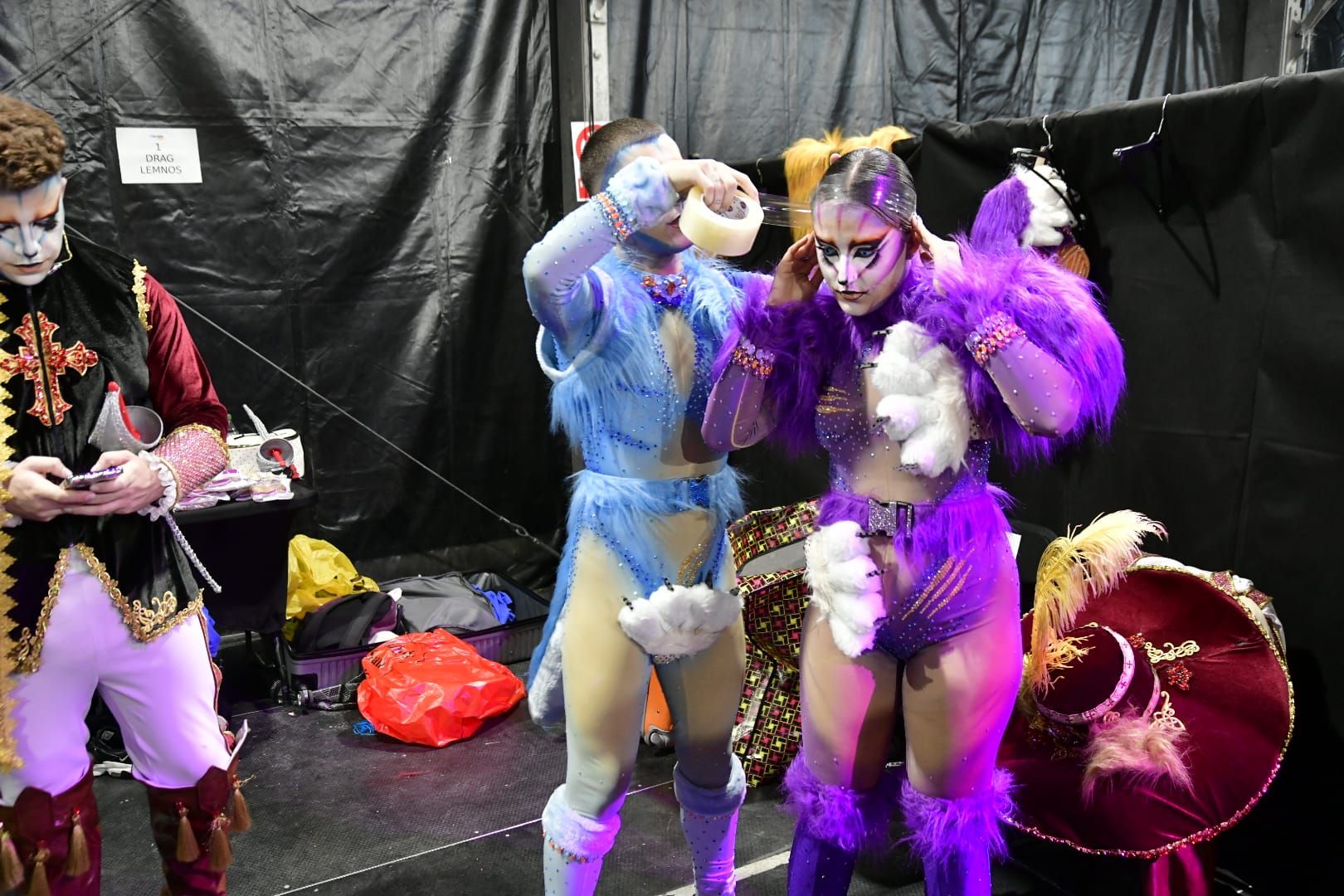Los drags se preparan para hacer temblar el Parque de Santa Catalina