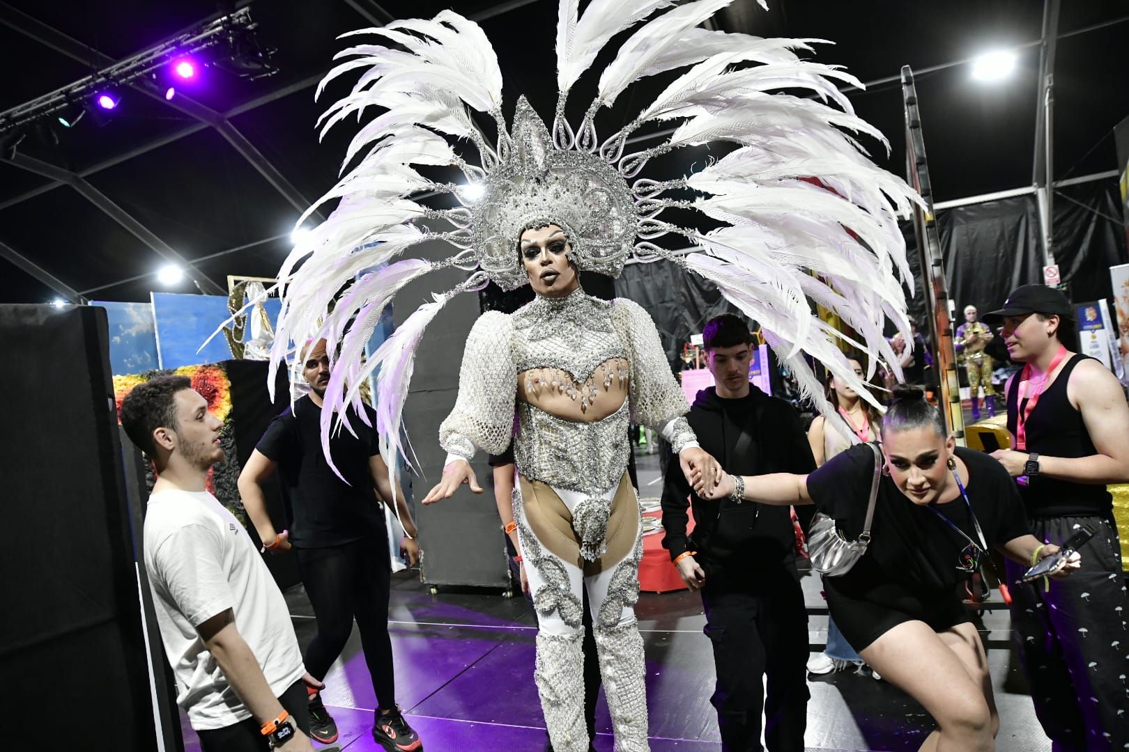 Los drags se preparan para hacer temblar el Parque de Santa Catalina