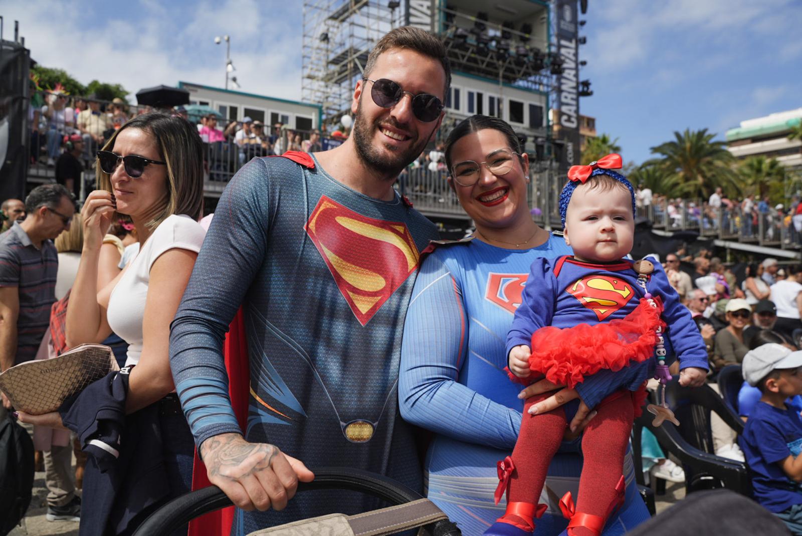 Las mejores imágenes del carnaval de día capitalino