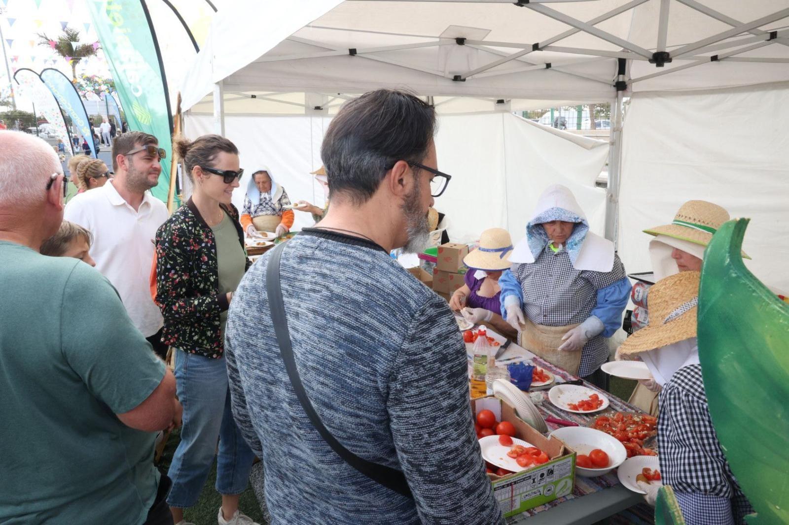 Los productos de la tierra conquistan Maspalomas