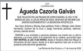 Águeda Carzola Galván