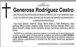 Generosa Rodríguez Castro