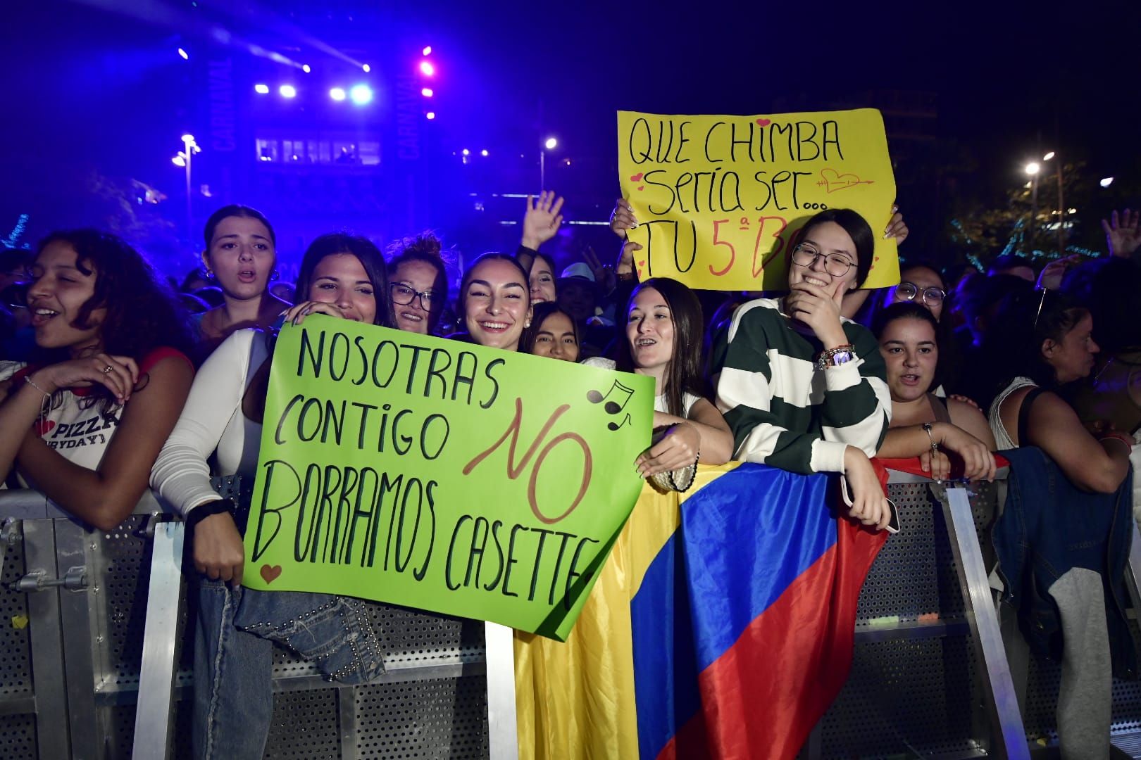 Maluma desata pasiones en el carnaval de Las Palmas de Gran Canaria