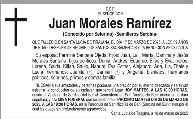 Juan Morales Ramírez