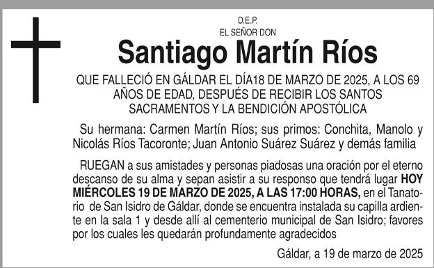 Santiago Martín Ríos