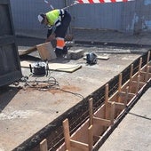 Trabajos para incrementar el volumen de captación de agua de lluvia en Ingenio.
