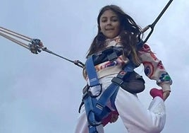 Imagen de la pequeña Alma.