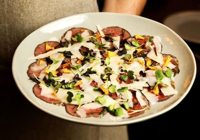 Carpaccio de ternera de Indio Comido