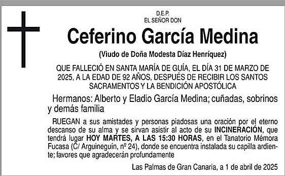 Ceferino García Medina