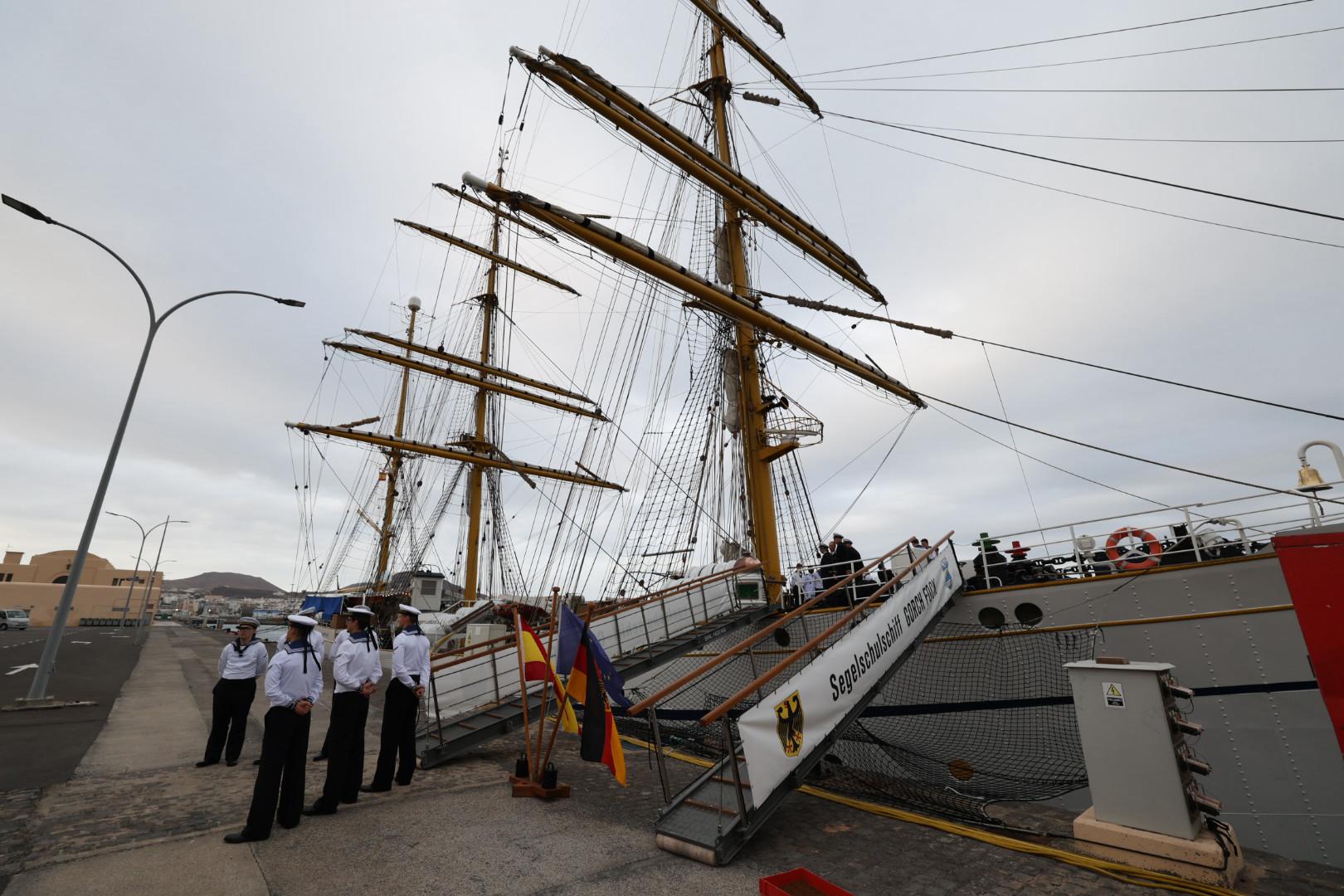 El orgullo de la Marina alemana, en imágenes