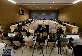 Primer día de juicio por el caso Fundescan, en imágenes