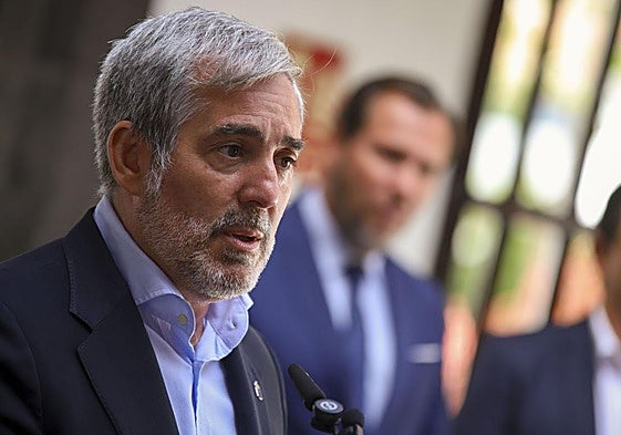 Imagen de archivo del presidente canario, Fernando Clavijo