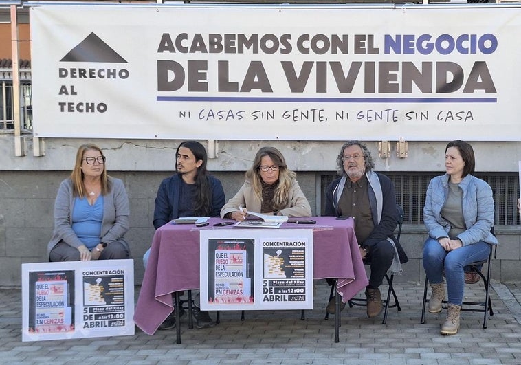 La organización Derecho al Techo reclama medidas reales al Gobierno de Canarias.
