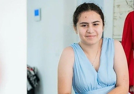 Imagen de Lucía difundida por su madre en la petición de Change.org.