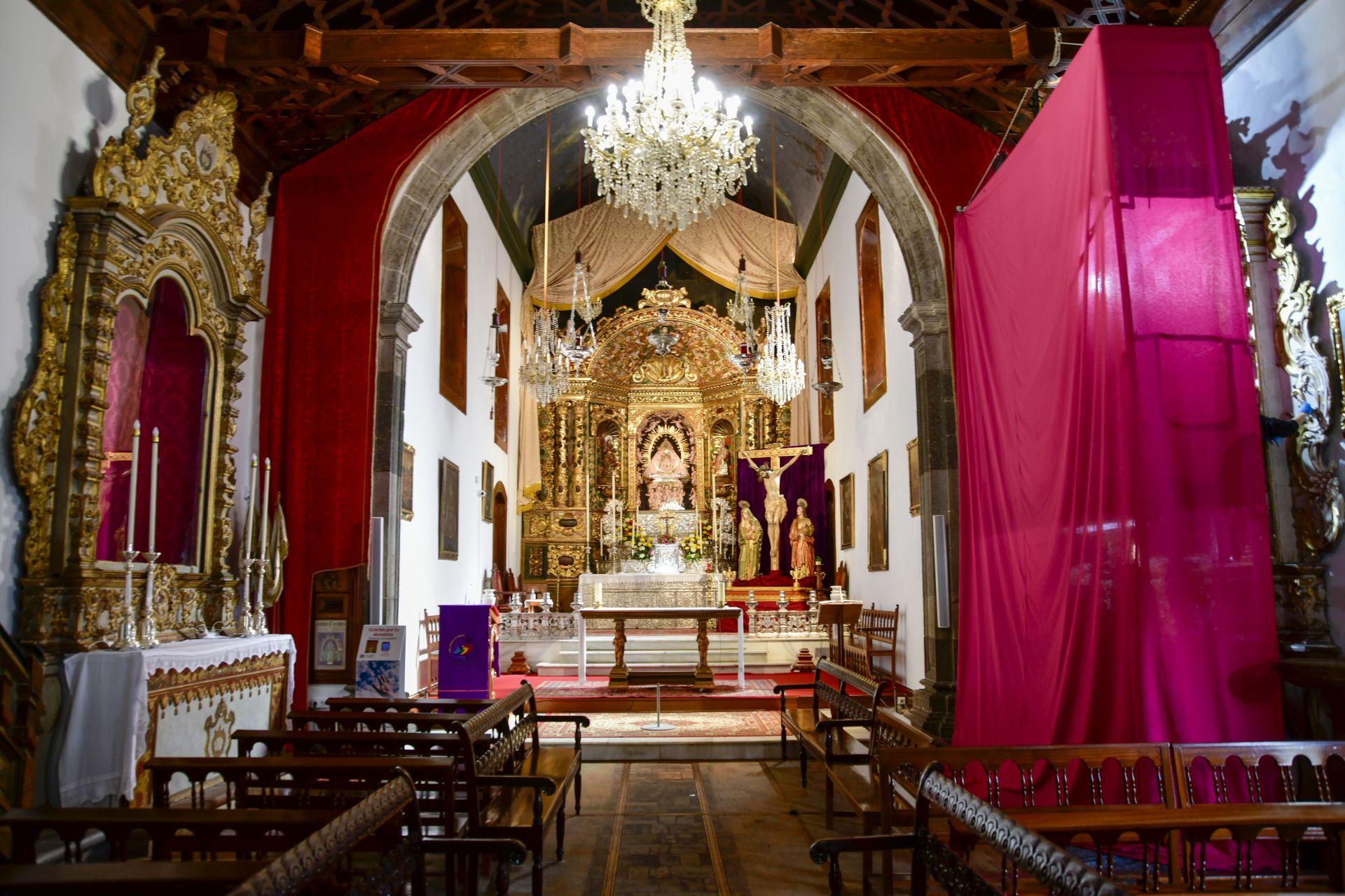 La Palma se prepara para bajada de la Virgen de las Nieves, en imágenes
