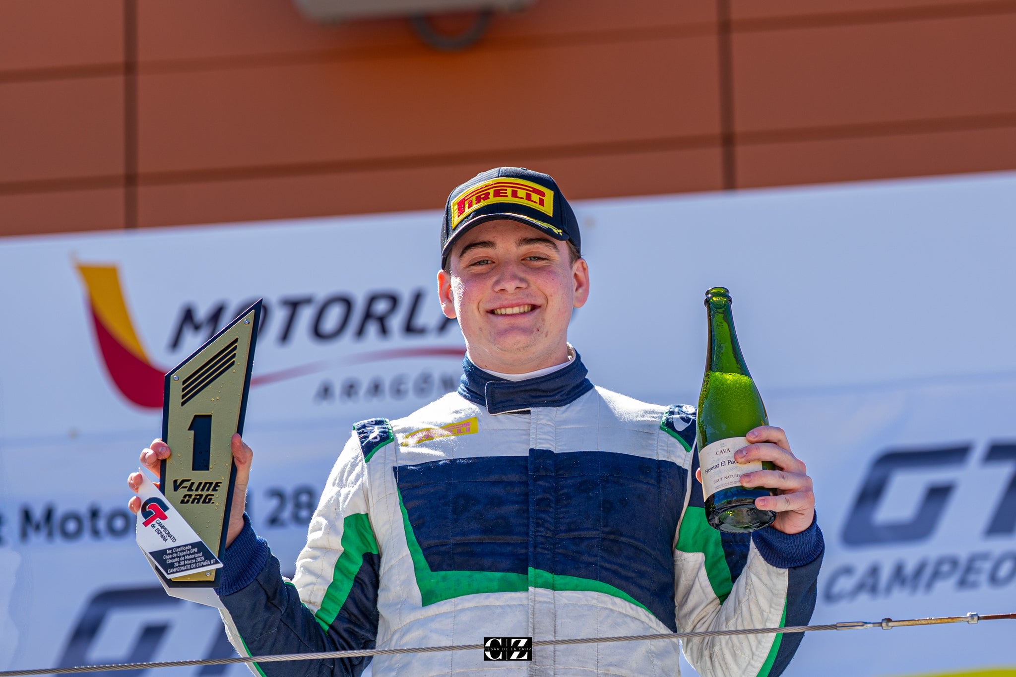 Máximo Varela, la joven promesa que ya brilla en el mundo del motor