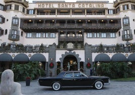 Imagen reciente de la fachada del Hotel Santa Catalina.