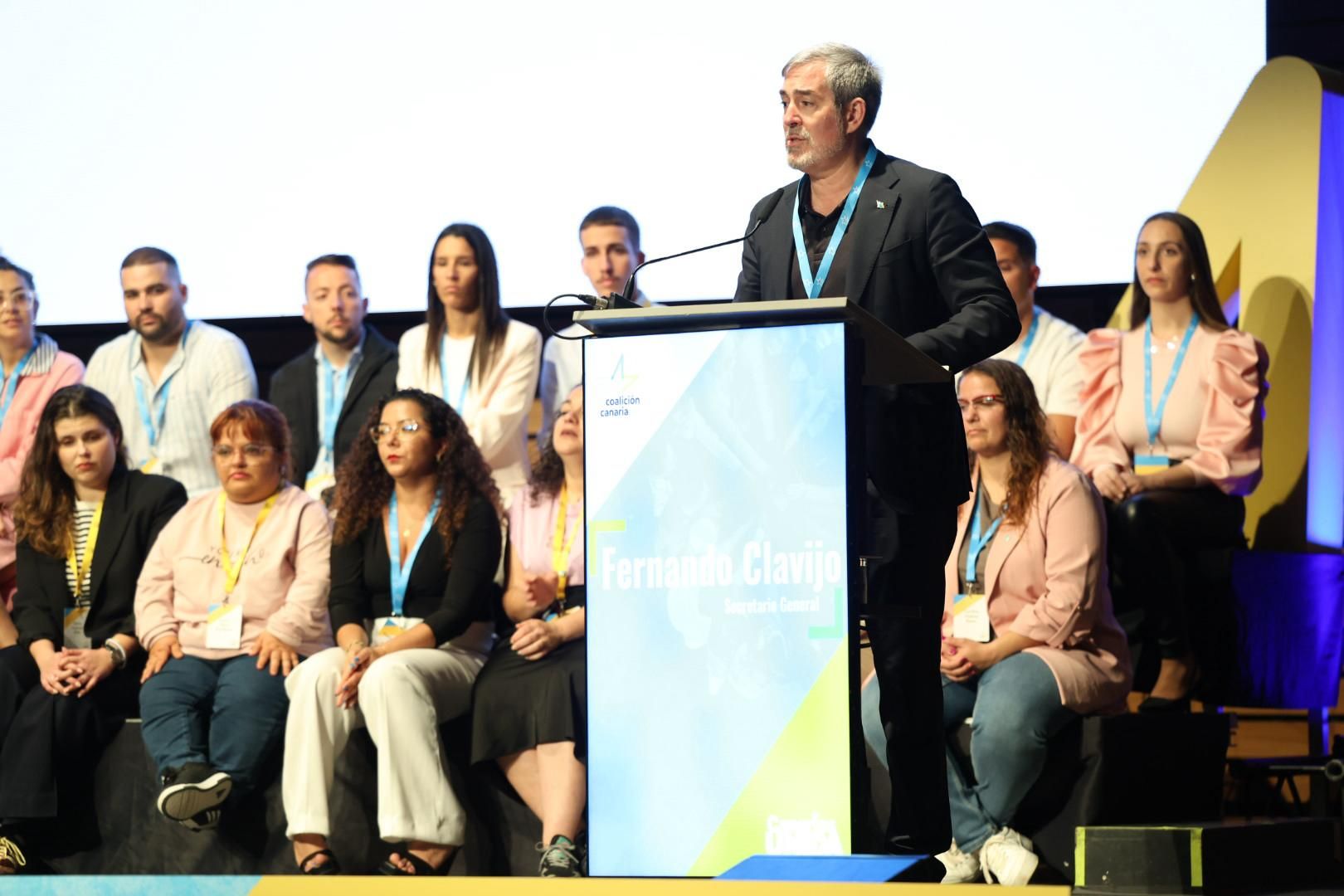El VIII Congreso Nacional de Coalición Canaria, en imágenes