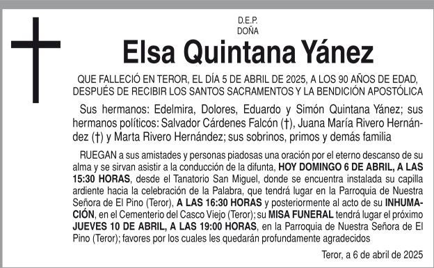 Elsa Quintana Yánez