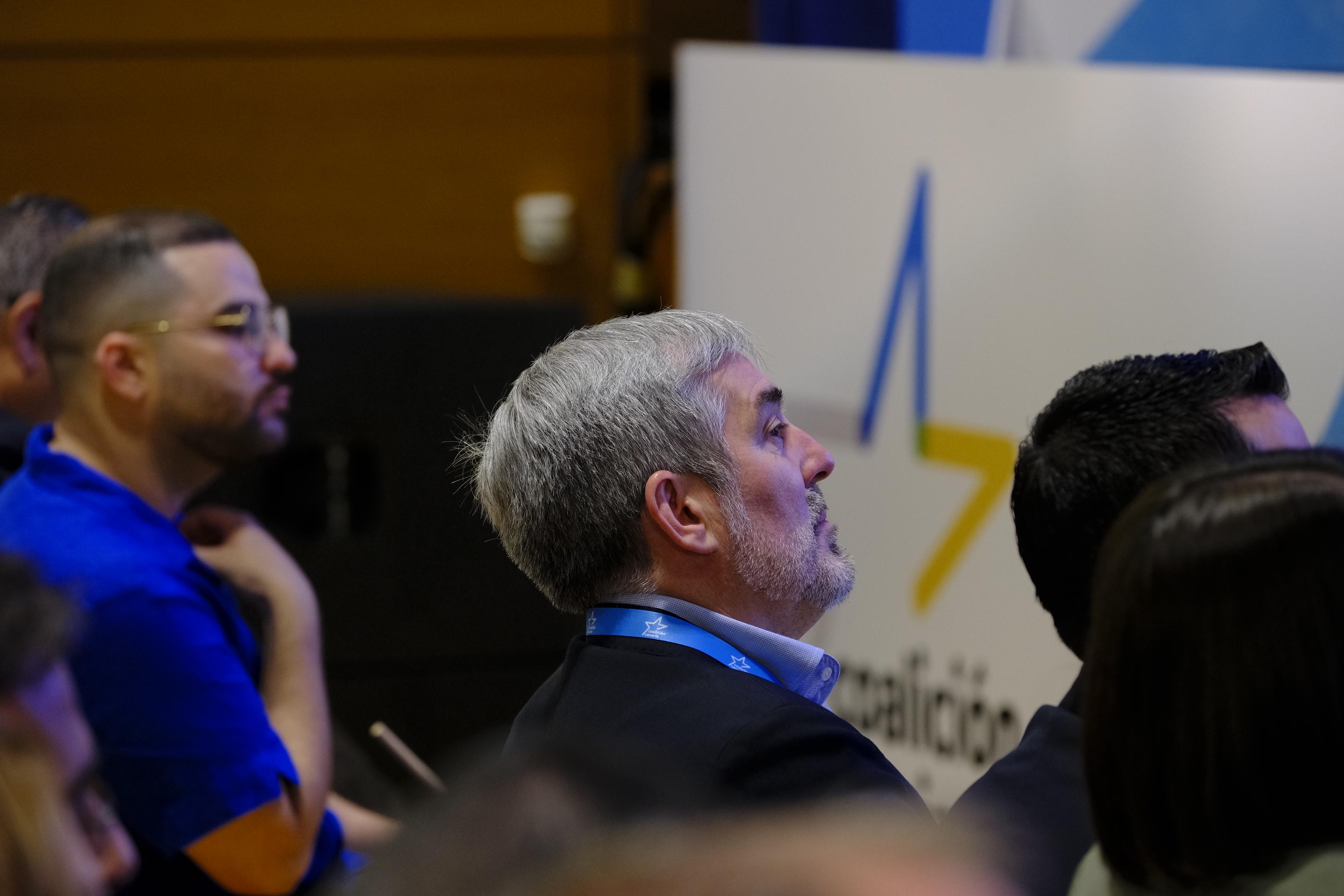 Imágenes de la clausura del VIII Congreso de Coalición Canaria