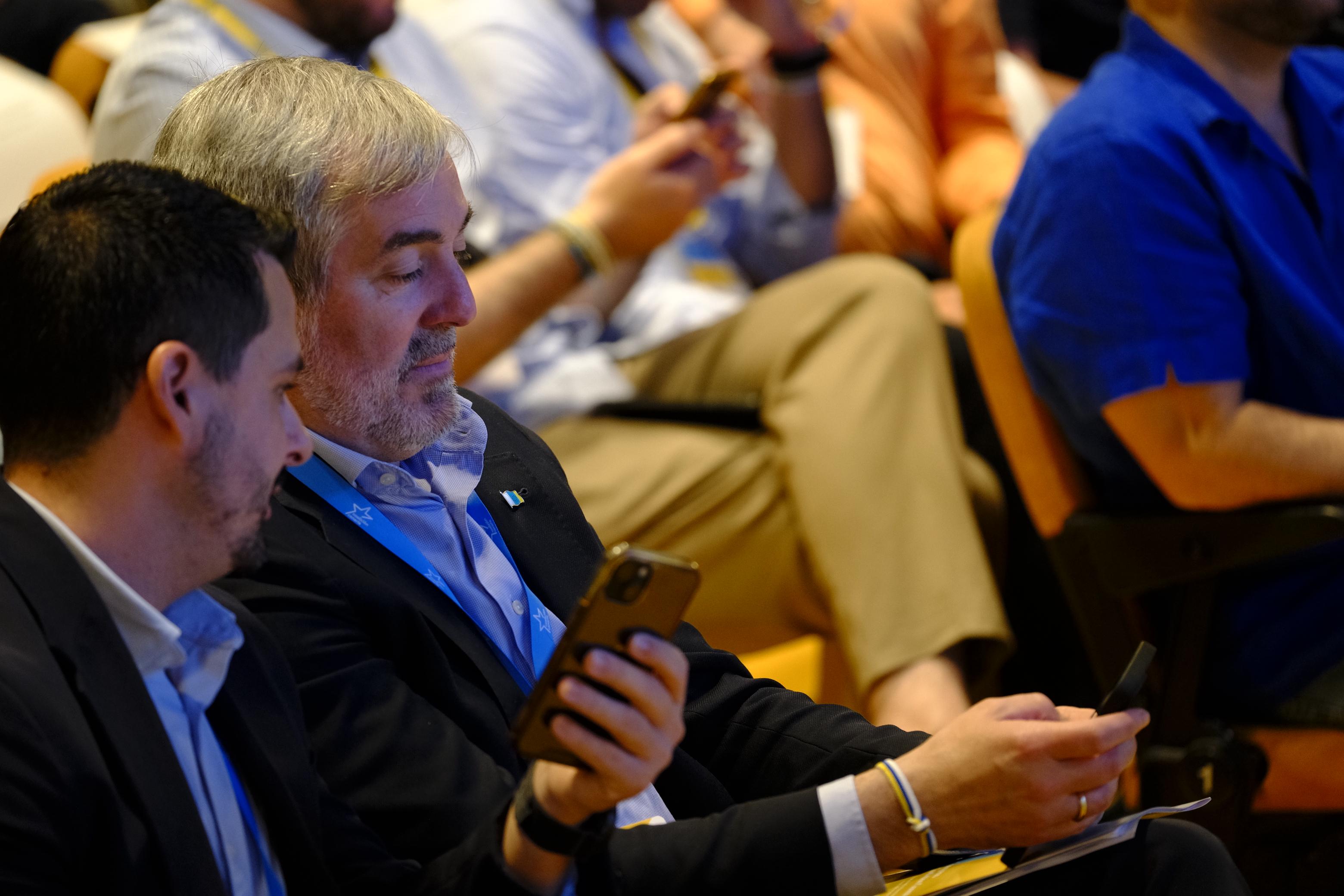 Imágenes de la clausura del VIII Congreso de Coalición Canaria