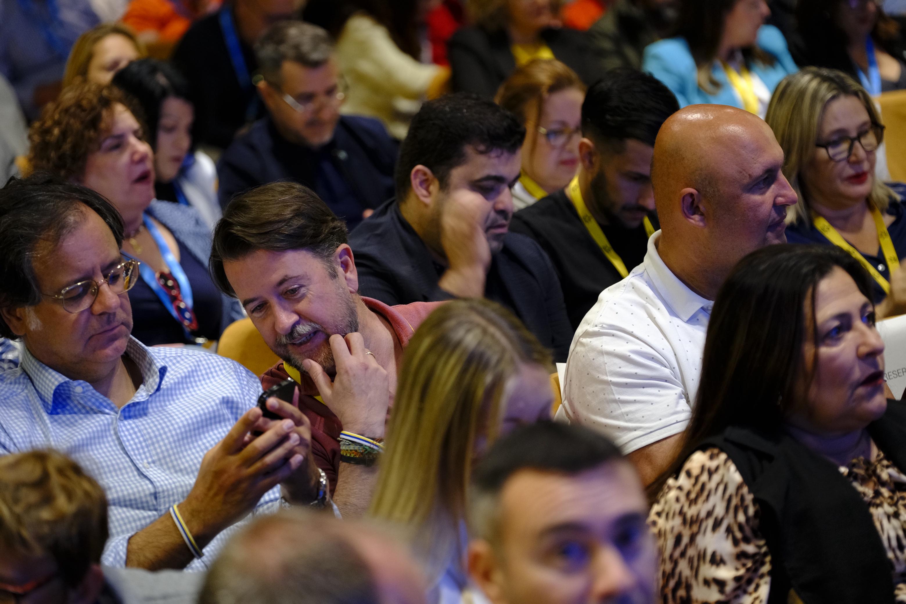 Imágenes de la clausura del VIII Congreso de Coalición Canaria