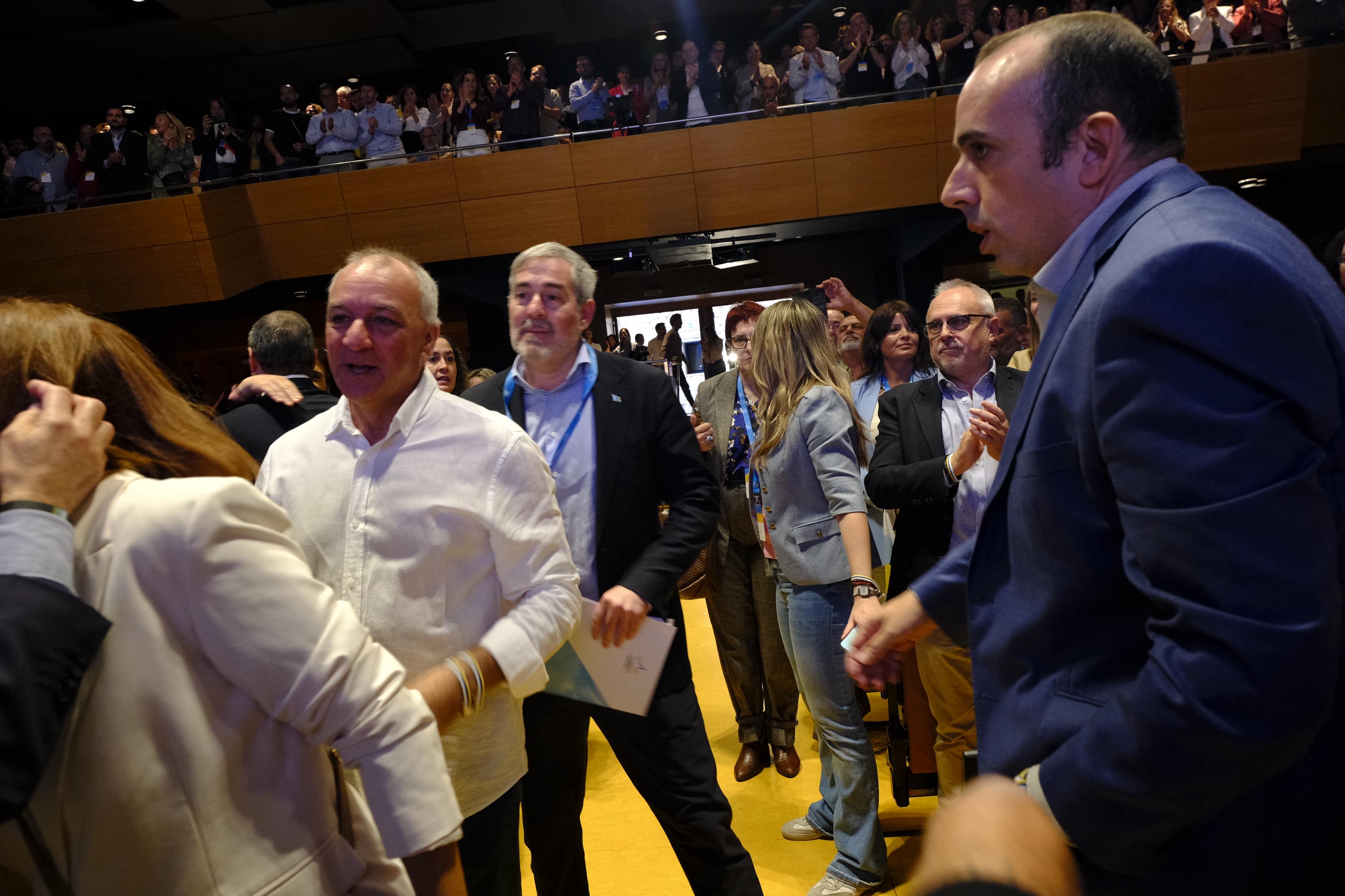 Imágenes de la clausura del VIII Congreso de Coalición Canaria