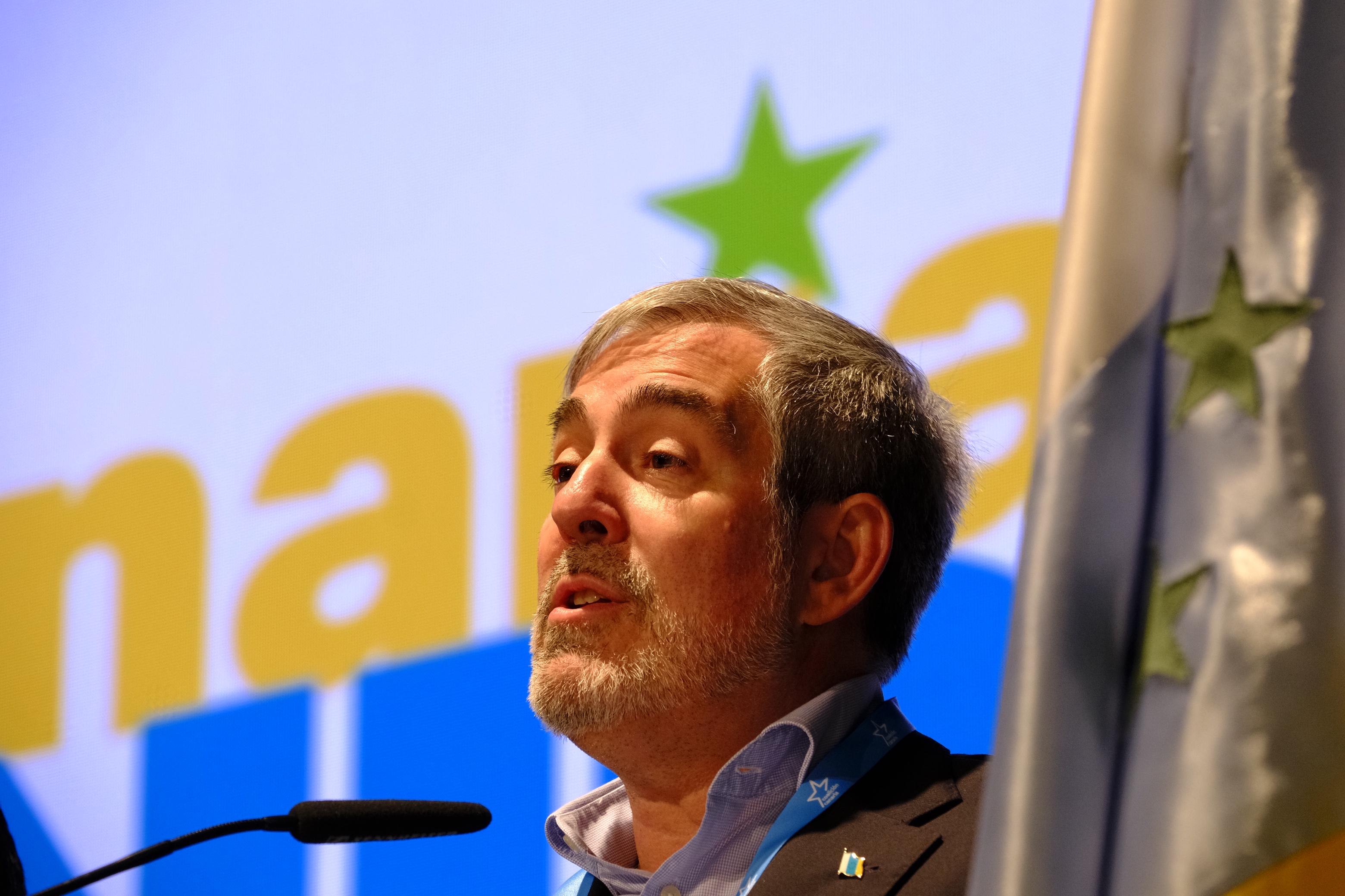 Imágenes de la clausura del VIII Congreso de Coalición Canaria
