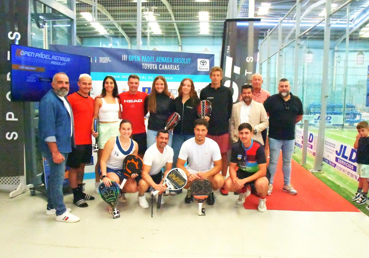 Las hermanas Eugenio y la pareja Carlos-Joel vencen en el III Open Aenaga Toyota