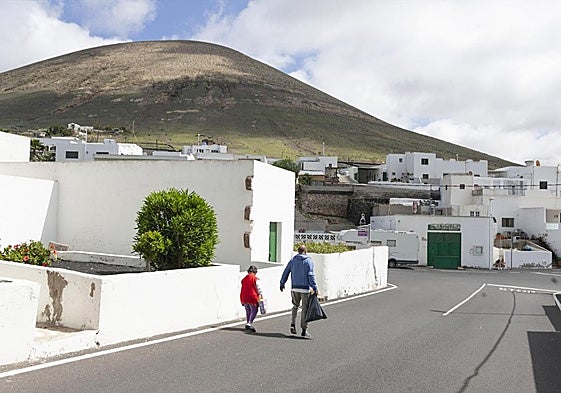 Vista parcial de la localidad de Montaña Blanca.