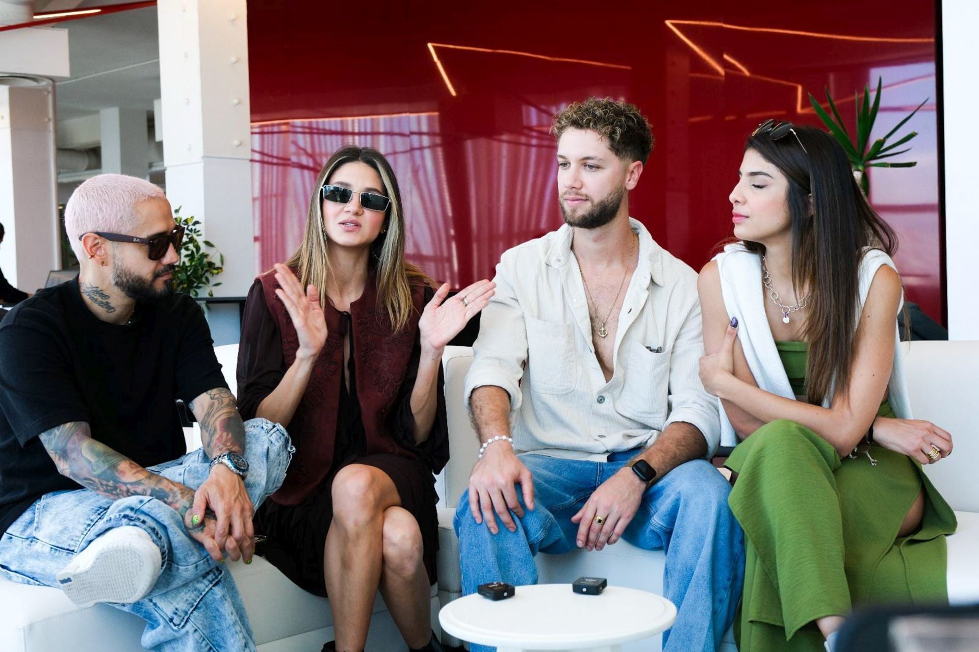 La visita de los actores de &#039;La Reina del Flow&#039; a CANARIAS7, en imágenes