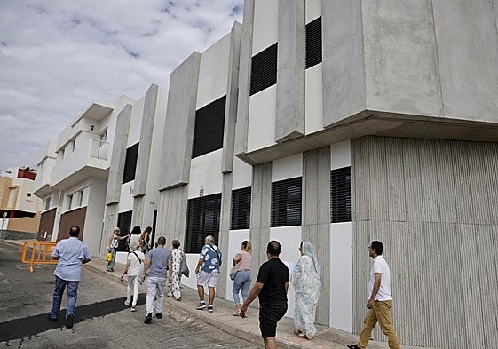 Imagen de archivo de viviendas de promoción pública en Ingenio.