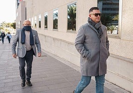 De izquierda a derecha, Juan Bernardo Fuentes, alias Tito Berni, y Taishet Fuentes.