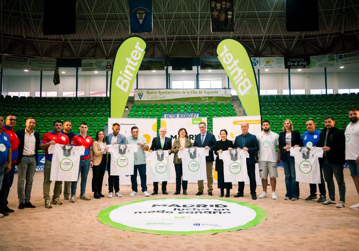 La lucha canaria llega a Madrid.