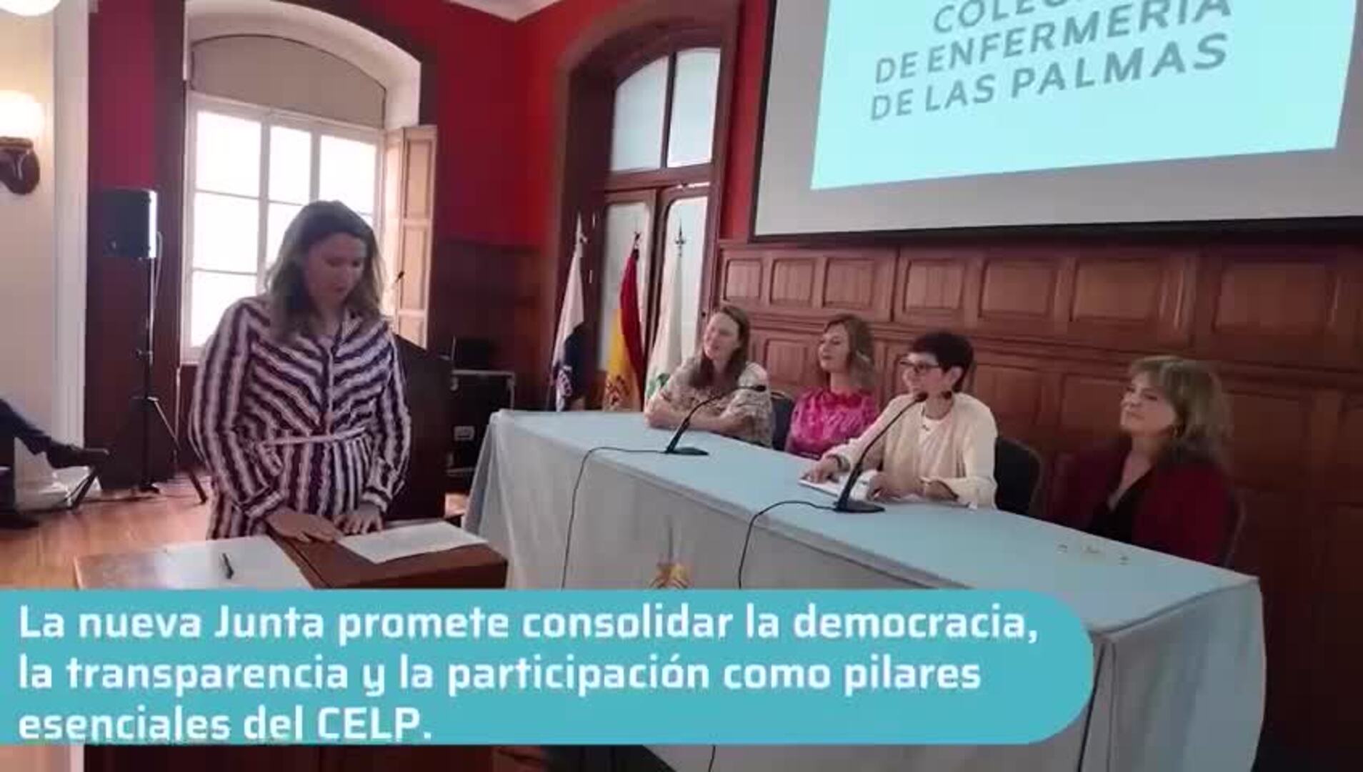 Toma posesión la nueva Junta de Gobierno del Colegio de Enfermería de Las Palmas