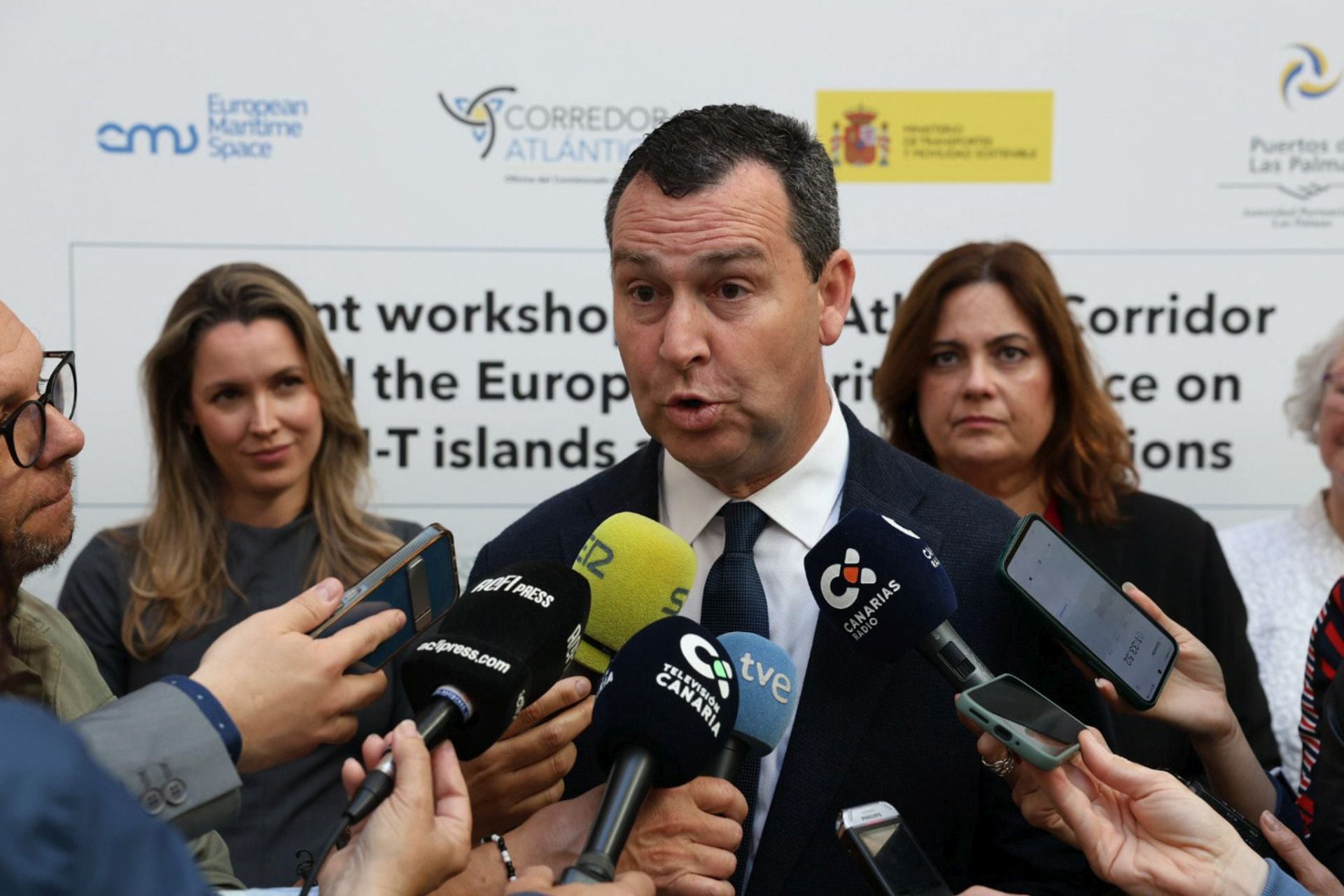 Las jornadas de los principales desafíos de los puertos, en imágenes
