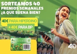HiperDino y bp España sortean 160 premios para celebrar el 40 aniversario de la cadena.