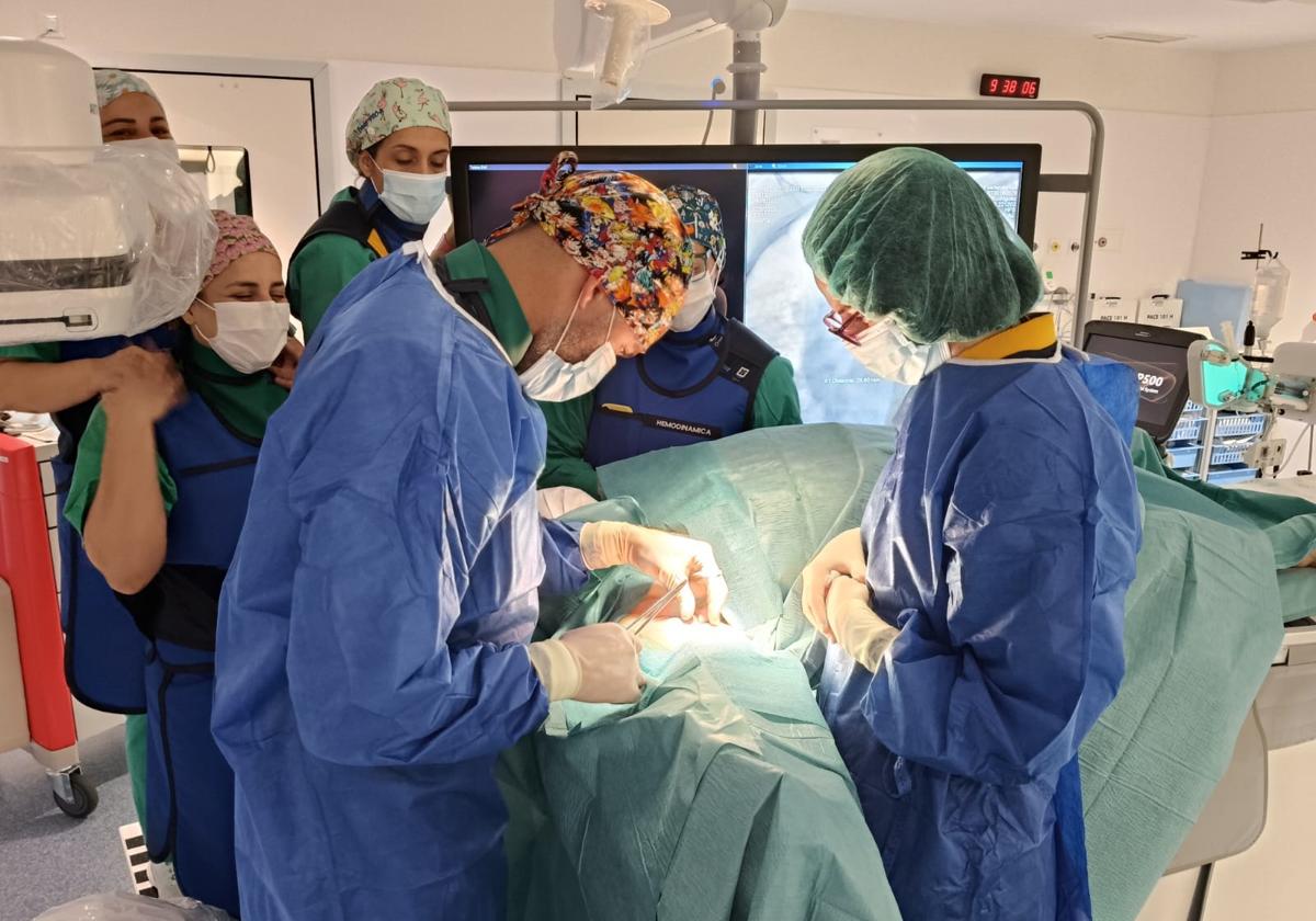 Esta operación mejora la calidad de vida sobre todo de los pacientes oncológicos de Fuerteventura.