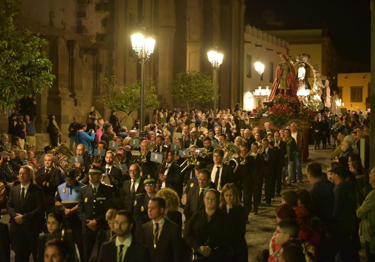 El Ayuntamiento reordena el tráfico de Triana y Vegueta para la Procesión Magna de la Semana Santa 2025