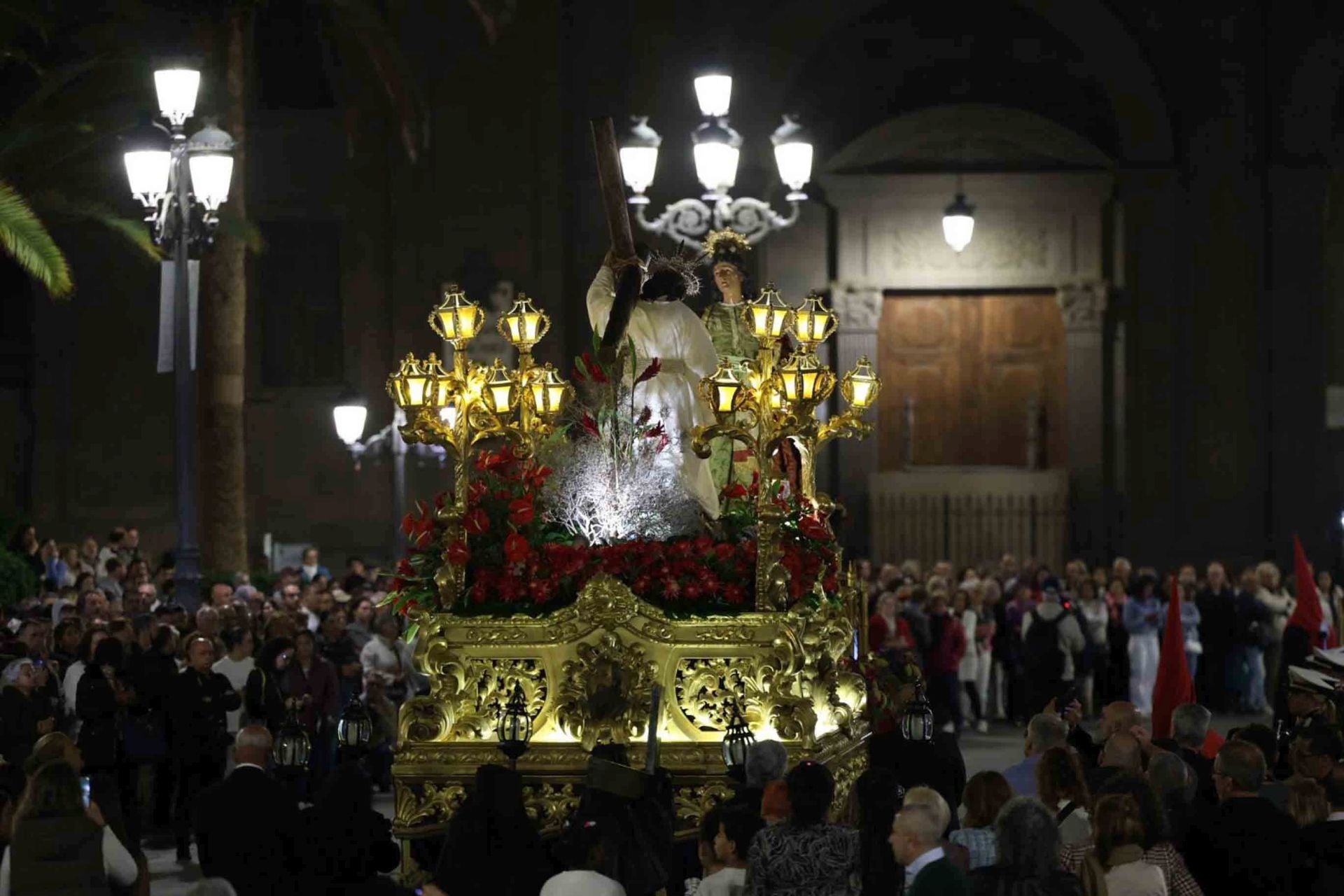Procesión del Santo Encuentro en Santa Ana