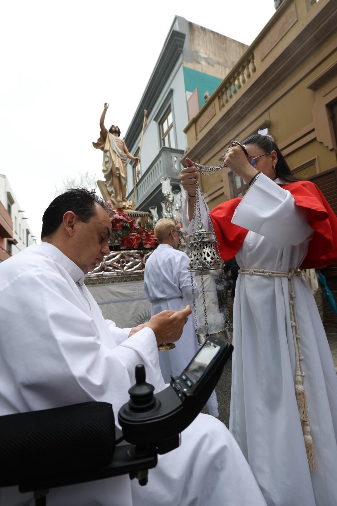 La procesión del Cristo Resucitado, en imágenes