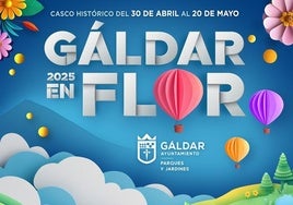Cartel de la quinta edición de 'Gáldar en Flor'.