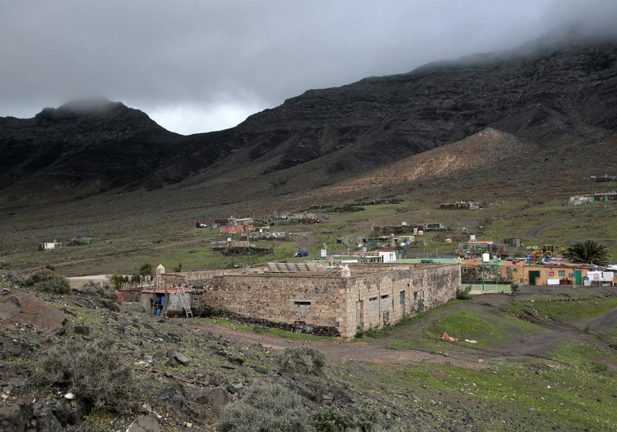 Foto de achivo del caserío de Cofete, en el municipio de Pájara y dentro del Parque Natural de Jandía.
